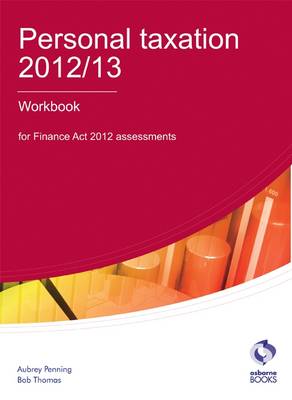 Book cover for Personal Taxation 2012/13 Workbook