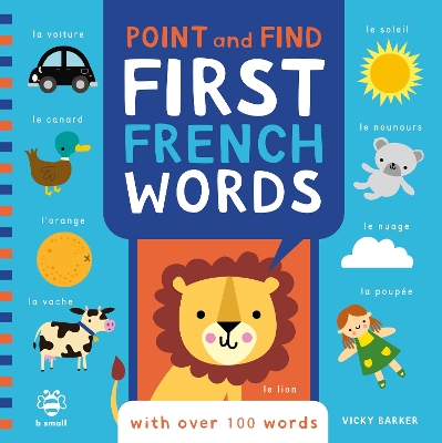 Book cover for Point and Find First French Words