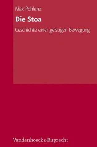 Cover of Die Stoa