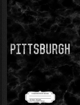 Book cover for Vintage Pittsburgh Pennsylvania Composition Notebook