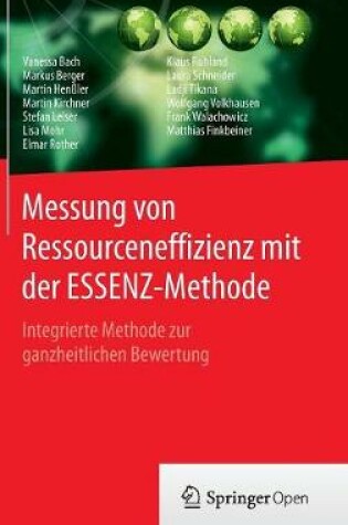 Cover of Messung von Ressourceneffizienz mit der ESSENZ-Methode