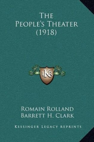Cover of The People's Theater (1918)