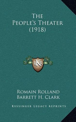 Book cover for The People's Theater (1918)