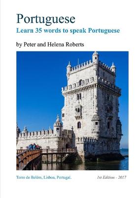 Book cover for Portuguese - Learn 35 Words to Speak Portuguese