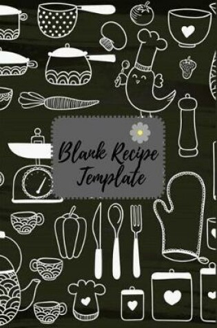 Cover of Blank Recipe Template