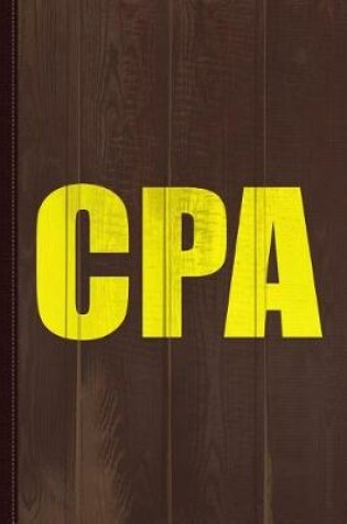 Cover of CPA Journal Notebook