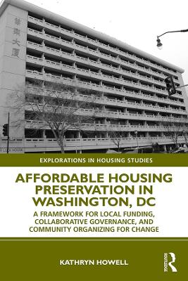 Cover of Affordable Housing Preservation in Washington, DC