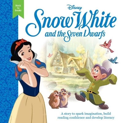 Book cover for Disney Back to Books: Snow White and the Seven Dwarfs