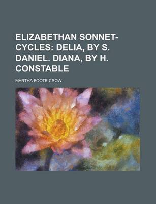 Book cover for Elizabethan Sonnet-Cycles