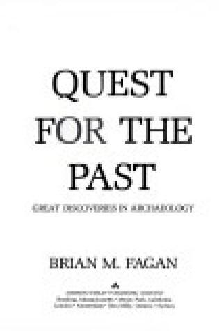 Cover of Quest for the Past