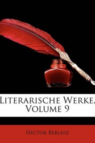 Cover of Literarische Werke, Volume 9