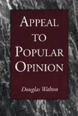 Book cover for Appeal to Popular Opinion