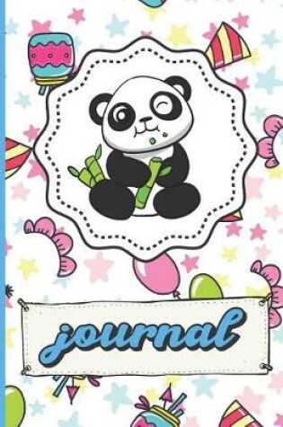 Cover of Panda Bear Birthday Party Journal