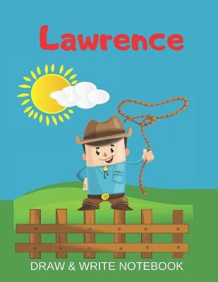 Book cover for Lawrence Draw & Write Notebook
