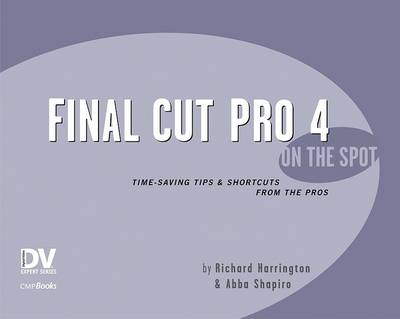 Book cover for Final Cut Pro 4 on the Spot