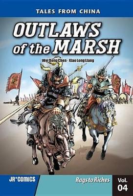 Book cover for Outlaws of the Marsh Voumel 4: Rags to Riches