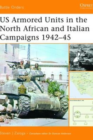 Cover of US Armored Units in the North African and Italian Campaigns 1942-45
