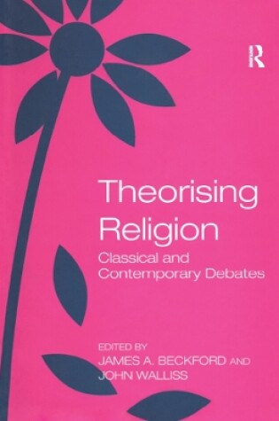 Cover of Theorising Religion