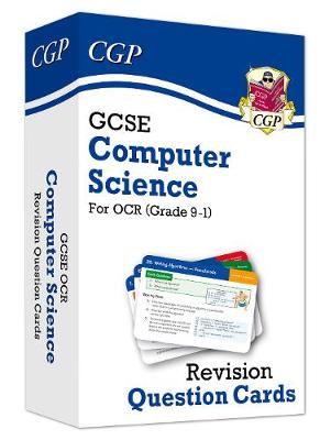Book cover for Grade 9-1 GCSE Computer Science OCR Revision Question Cards - for assessments in 2021
