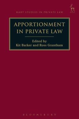 Book cover for Apportionment in Private Law