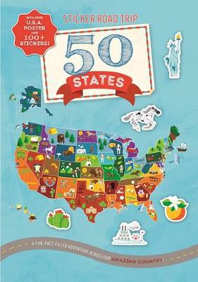 Book cover for Sticker Road Trip: 50 States