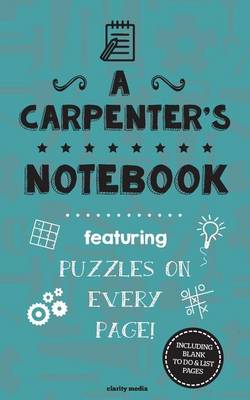 Book cover for A Carpenter's Notebook