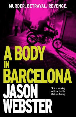Book cover for A Body in Barcelona