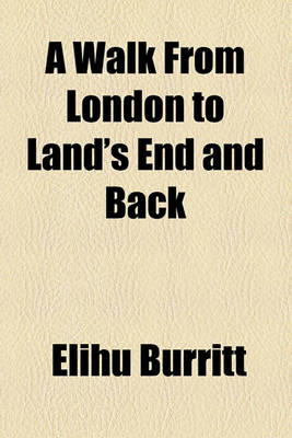 Book cover for A Walk from London to Land's End and Back