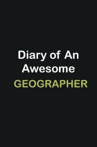 Cover of Diary Of An Awesome Geographer