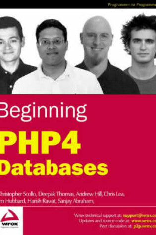Cover of Beginning PHP 4 Databases