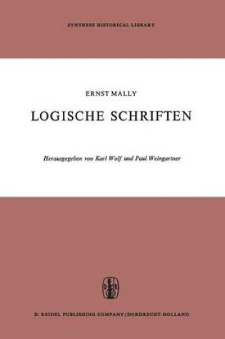 Cover of Logische Schriften