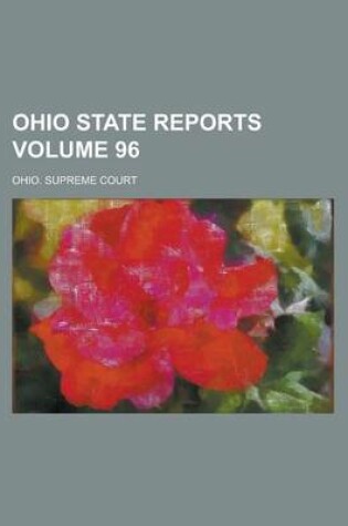 Cover of Ohio State Reports Volume 96