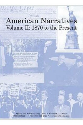 Cover of American Narratives Volume II