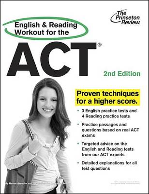 Book cover for English And Reading Workout For The Act, 2Nd Edition