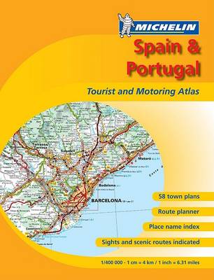 Book cover for Michelin Spain & Portugal Tourist and Motoring Atlas