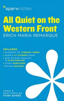 Book cover for All Quiet on the Western Front Sparknotes Literature Guide