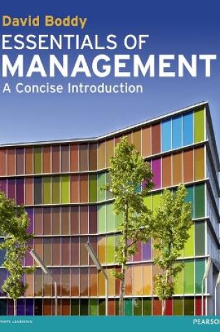 Cover of Essentials of Management