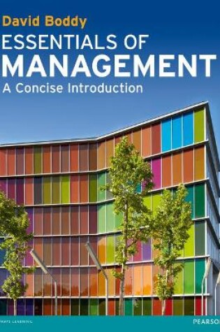 Cover of Essentials of Management