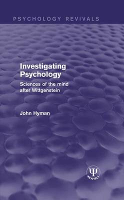 Book cover for Investigating Psychology