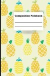 Book cover for Pineapple Composition Notebook