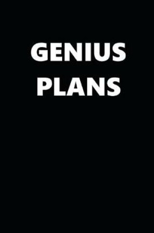 Cover of 2020 Daily Planner Funny Humorous Genius Plans 388 Pages