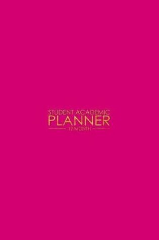 Cover of 12 Month Student Academic Planner