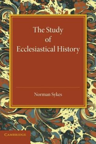 Cover of The Study of Ecclesiastical History