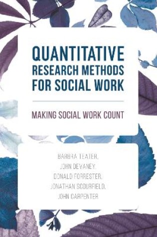 Cover of Quantitative Research Methods for Social Work