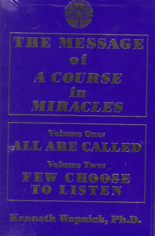 Book cover for The Message of a Course in Miracles