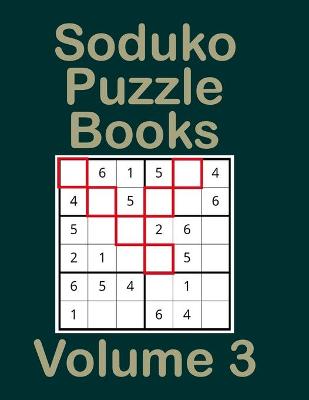 Book cover for Soduko Puzzle Books Volume 3