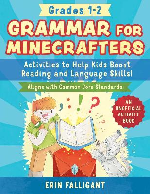 Book cover for Grammar for Minecrafters: Grades 12