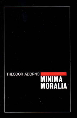 Book cover for Minima Moralia