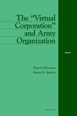 Book cover for The "Virtual Corporation" and Army Organization