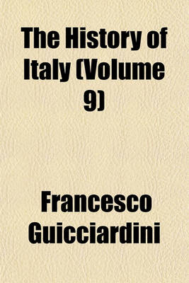 Book cover for The History of Italy (Volume 9)